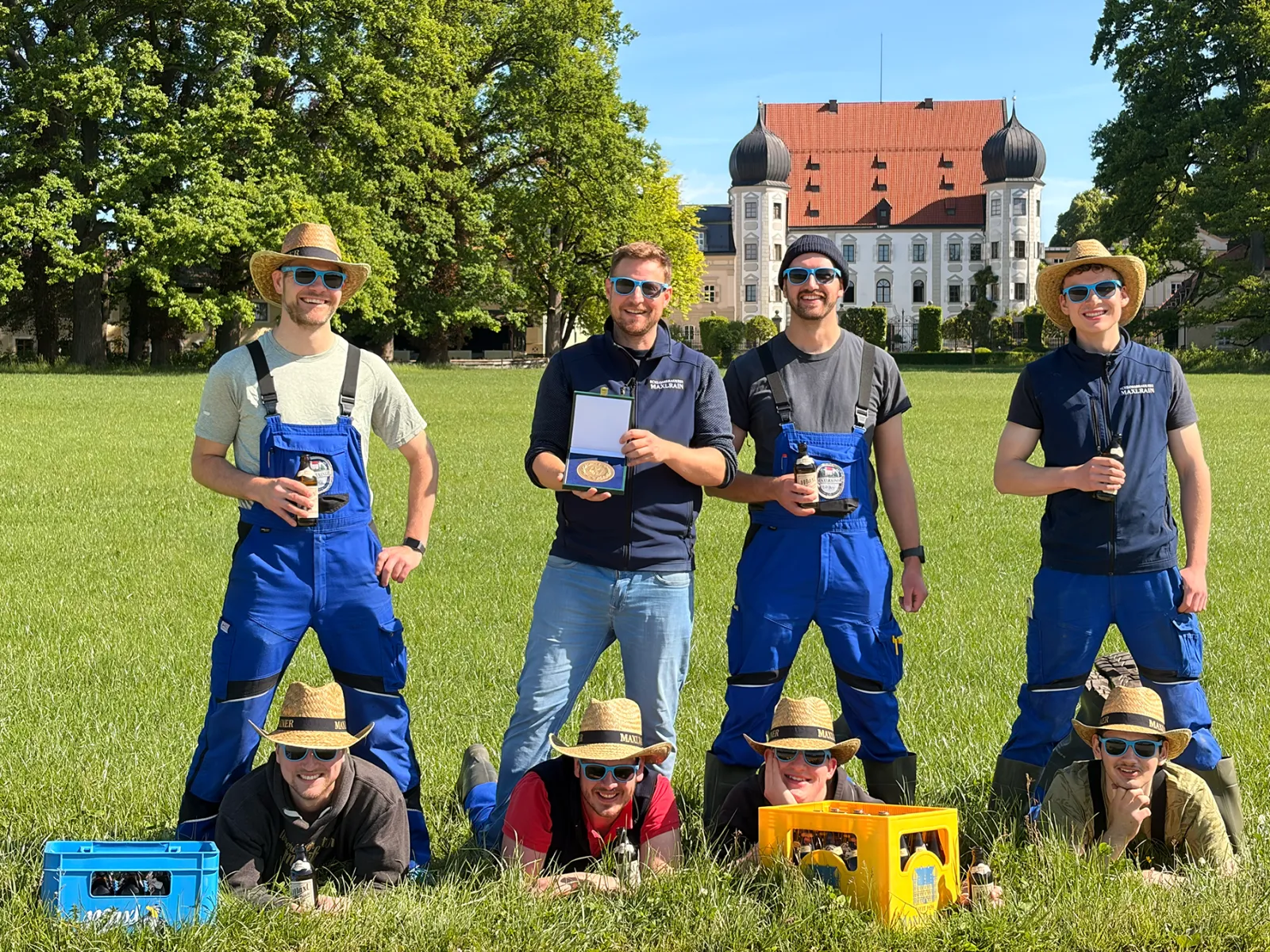Das Maxlrainer Team bei der Verleihung des Bundesehrenpreises