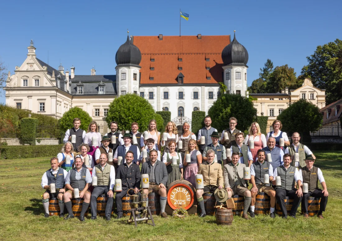 Team der Schlossbrauerei Maxlrain